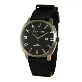 DEVOTA & LOMBA férfi Quartz óra karóra DL008MSPBK-01