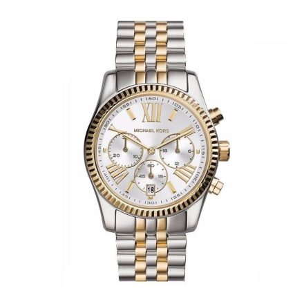 MICHAEL KORS női ezüst-Dorado Quartz óra karóra MK5955