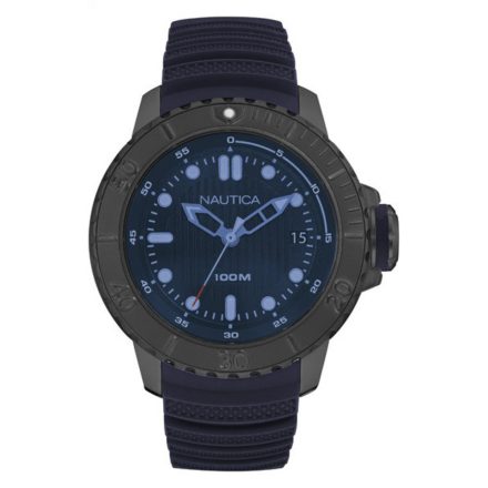 NAUTICA férfi fekete Quartz óra karóra NAD20509G