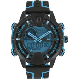 POLICE férfi Quartz óra karóra PEWJP2110202