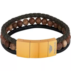 POLICE férfi Karkötő Ékszer PJ26552BLK.06