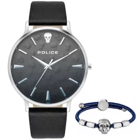POLICE férfi Quartz óra karóra PLTASM2SET20
