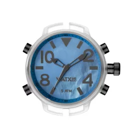 WATXANDCO Unisex férfi női doboz óra karóra RWA3712