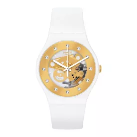 SWATCH női Quartz óra karóra SUOZ148