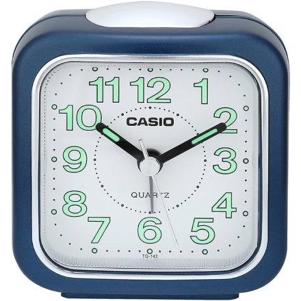 CASIO Unisex férfi női kék ébresztő óra karóra TQ-142-2DF
