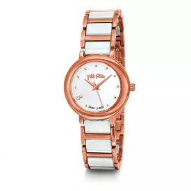 FOLLI FOLLIE női Quartz óra karóra WF15R011BSW