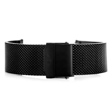 Bisset fém óraszíj bb009e - fekete 14mm