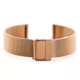 Pacific fém óraszíj 04E - siatka HQ - rosegold 18mm