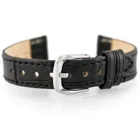 Pacific óraszíj W41 - fekete 14mm