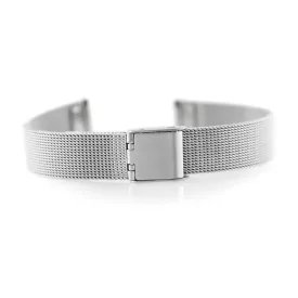 Inny fém óraszíj 301S - siatka HQ - ezüst - 14mm