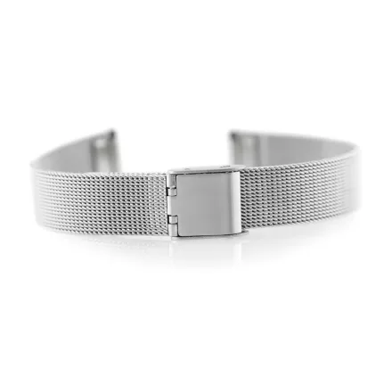 Inny fém óraszíj 301S - siatka HQ - ezüst - 14mm