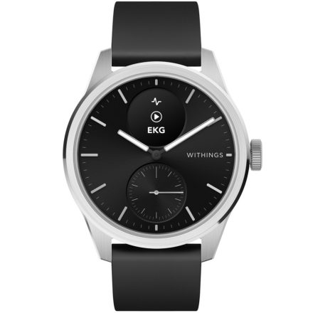 Withings HWA10-modell 4-All-Int ScanWatch 2 fekete 42 mm 5ATM karóra