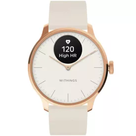   Withings HWA11-modell 1-All-Int ScanWatch világos Sand 37 mm 5ATM  karóra