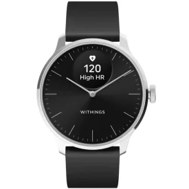   Withings HWA11-modell 5-All-Int ScanWatch világos fekete 37 mm 5ATM  karóra