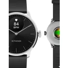 Withings HWA11-modell 5-All-Int ScanWatch világos fekete 37 mm 5ATM  karóra