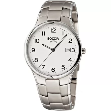 Boccia 3512-08 férfi's óra karóra Titanium 36mm 5ATM karóra