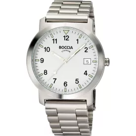   Boccia 3630-01 férfi's óra karóra titanium 37mm 5ATM karóra