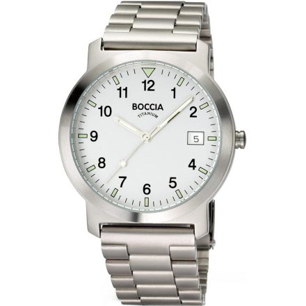 Boccia 3630-01 férfi's óra karóra titanium 37mm 5ATM