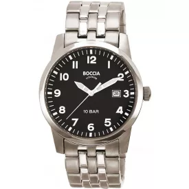   Boccia 3631-02 férfi's óra karóra Titanium 38mm 10ATM karóra