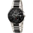Boccia 3748-01 férfi's óra karóra Kronográf Óra kerámia titanium 39mm 5ATM karóra