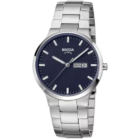   Boccia 3649-02 férfi's óra karóra Titanium 39mm 5ATM karóra