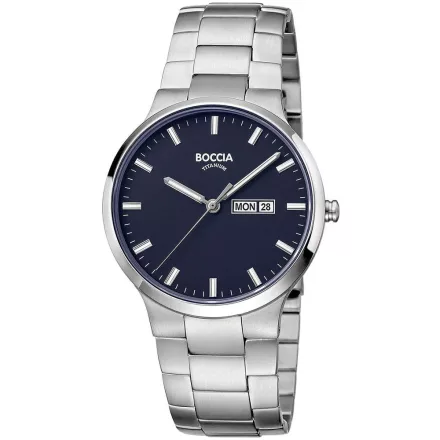 Boccia 3649-02 férfi's óra karóra Titanium 39mm 5ATM karóra