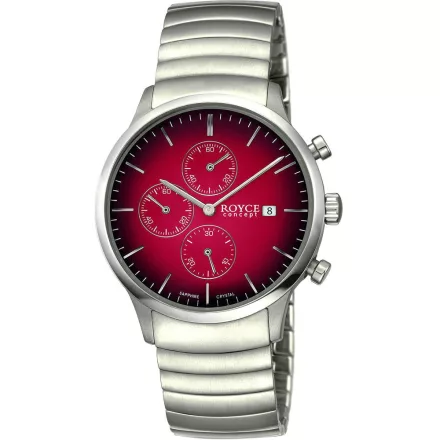 Boccia 3743-02 Royce Kronográf Óra Titanium 40mm 3ATM karóra