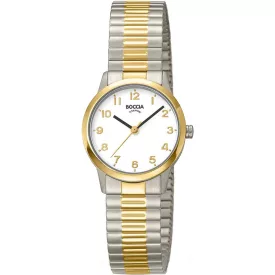   Boccia 3318-03 női óra karóra zsinórozé Titanium 27mm 5ATM karóra