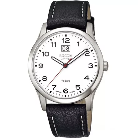 Boccia 3580-05 férfi's óra karóra Titanium 41mm 10ATM karóra