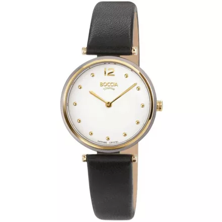Boccia 3349-01 női óra karóra Titanium zafír köves 30mm 5ATM karóra