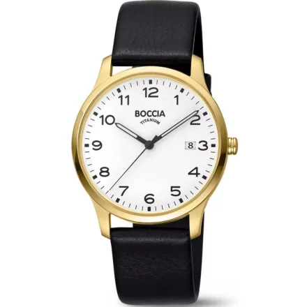 Boccia 3620-08 férfi óra karóra Titanium 39mm 5ATM karóra