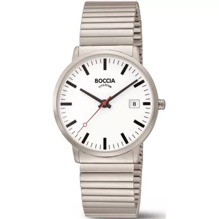 Boccia 3622-04 férfi óra karóra Titanium zsinórozé óra karóra 38mm 5ATM karóra