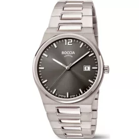   Boccia 3661-02 férfi óra karóra Titanium zafír köves 39mm 5ATM karóra