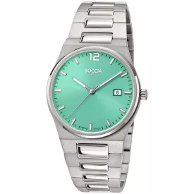   Boccia 3357-02 női óra karóra Titanium zafír köves 33mm 5ATM karóra