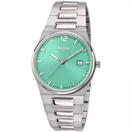 Boccia 3357-02 női óra karóra Titanium zafír köves 33mm 5ATM karóra