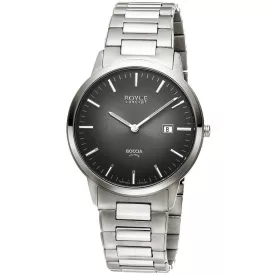   Boccia 3658-04 férfi óra karóra Titanium zafír köves 39mm 5ATM karóra