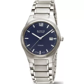   Boccia 3666-02 férfi óra karóra Titanium Solar zafír köves 39mm 5ATM karóra