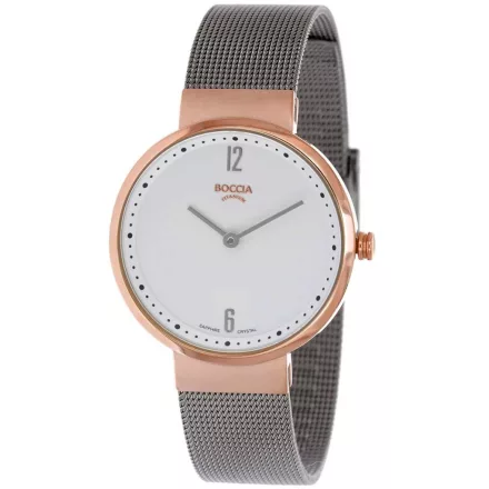 Boccia 3283-06 női óra karóra Titanium zafír köves 30mm 5ATM karóra