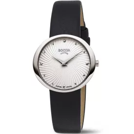   Boccia 3364-01 női óra karóra Titanium zafír köves 32mm 5ATM karóra