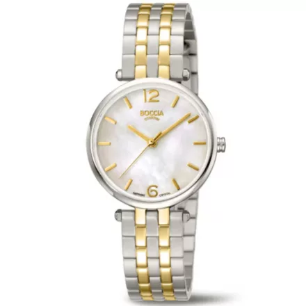 Boccia 3339-04 női óra karóra Titanium zafír köves 30mm 5ATM karóra