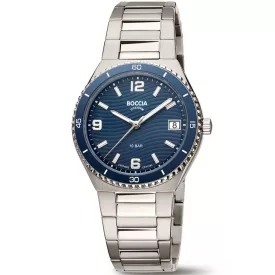   Boccia 3367-02 női óra karóra Titanium zafír köves 35mm 10ATM karóra