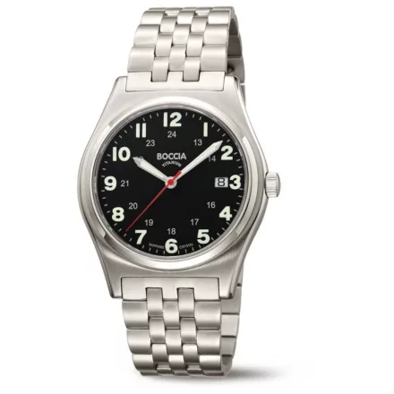 Boccia 3674-02 férfi óra karóra Titanium 39mm 5ATM  karóra