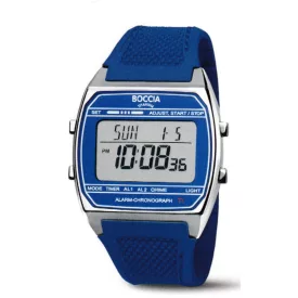   Boccia 3738-02 férfi óra karóra Titanium  Kronográf Óra 37mm 5ATM  karóra