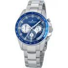 Jacques Lemans 1-2127F Liverpool Kronográf Óra 40mm 10ATM karóra