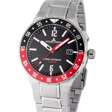 Jacques Lemans 1-2109F Hybromatic férfi's 42mm karóra