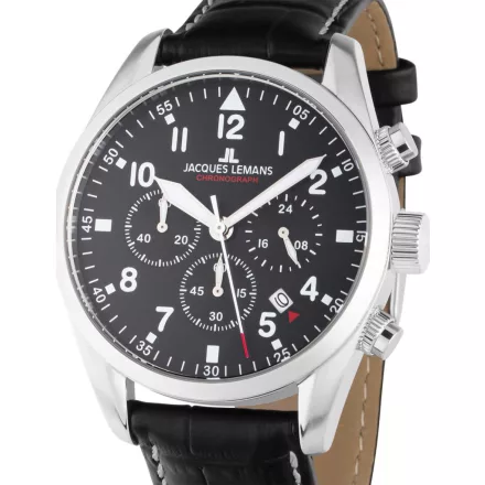 Jacques Lemans 42-2A Barcelona férfi Kronográf Óra 42mm 10ATM karóra