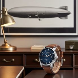 Zeppelin 8442-3 Atlantic GMT férfi 40mm 5ATM karóra