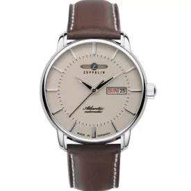  Zeppelin 8466-5 Atlantic automata nap-dátum 41mm 5ATM karóra