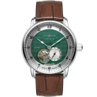Zeppelin 8566-2 férfi óra karóra Friedrichshafen nyitott szív automata 40mm 5ATM  karóra