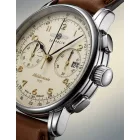 Zeppelin 9670-5 MÃ©diterranÃ©e Kronográf Óra 42mm 5ATM karóra